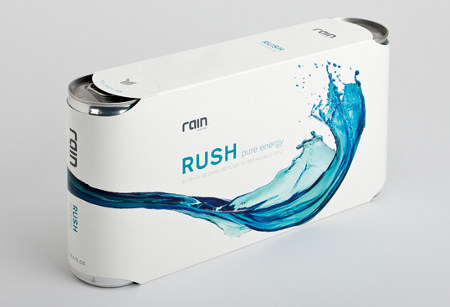 Packaging des boissons Rain Nutrition par Axis41 - Inspirations Graphiques 02
