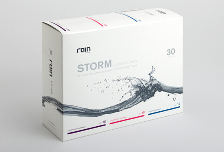 Packaging des boissons Rain Nutrition par Axis41 - Inspirations Graphiques 04
