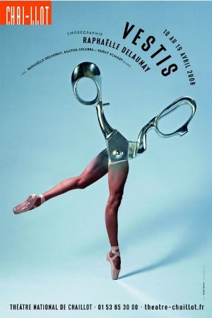 “Vestis”, Théâtre national de Chaillot, affiche, 2008: Michal Batory © DR