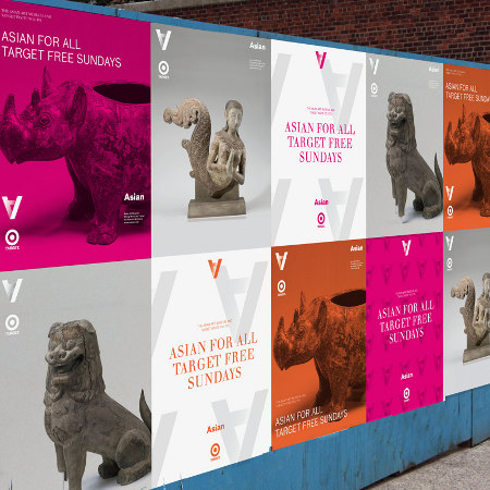 Identité visuelle du Asian Art Museum de San Francisco - design graphique Wolf Folins