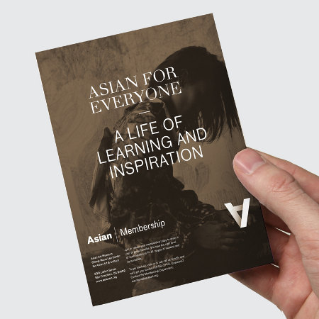 Identité visuelle du Asian Art Museum de San Francisco - design graphique Wolf Folins
