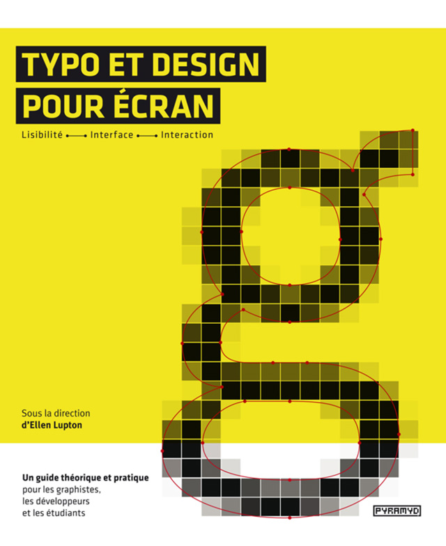 "Typo et design pour écran" édité par Pyramid