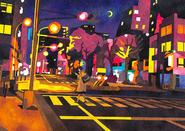 Inspirationsgraphiques-rue-Masashi-Shimakawa-Japon-formation-illustrateur-techniques-illustration-palette-couleur-originale-jeu-texture-04